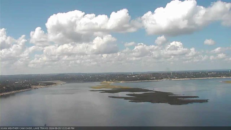 Lake Travis webcam, September 20, 2024 12:25 PM CT