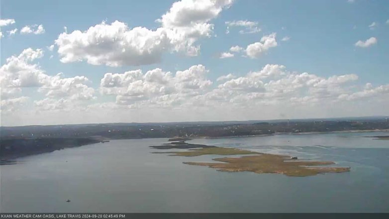 Lake Travis webcam, September 20, 2024 2:45 PM CT