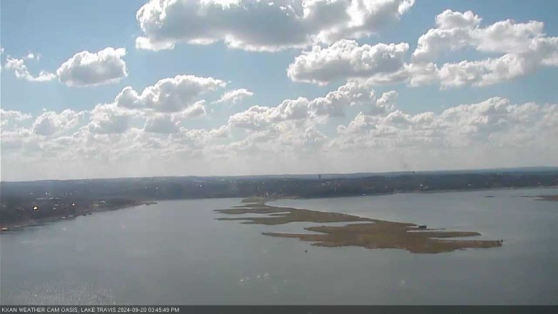 Lake Travis webcam, September 20, 2024 3:45 PM CT