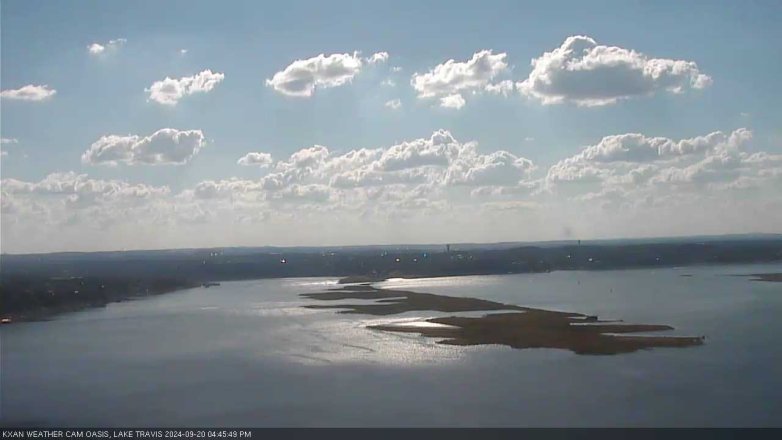 Lake Travis webcam, September 20, 2024 4:45 PM CT