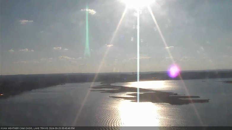 Lake Travis webcam, September 20, 2024 5:45 PM CT