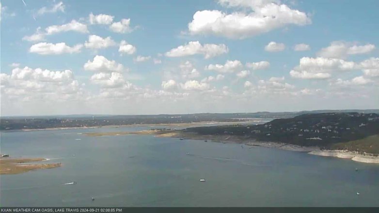 Lake Travis webcam, September 21, 2024 2:00 PM CT