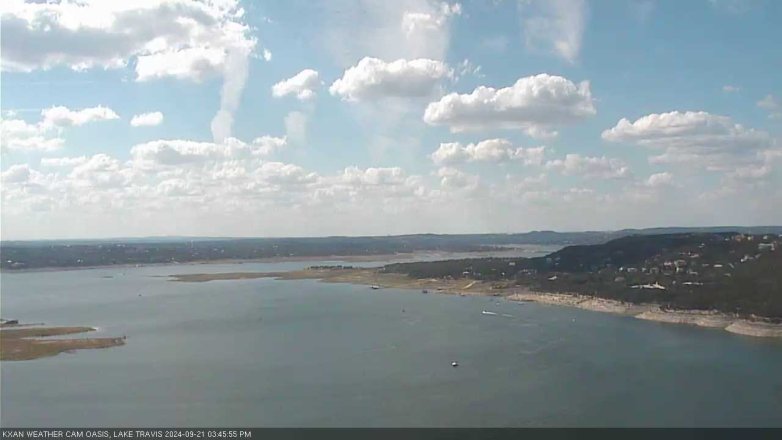 Lake Travis webcam, September 21, 2024 3:45 PM CT