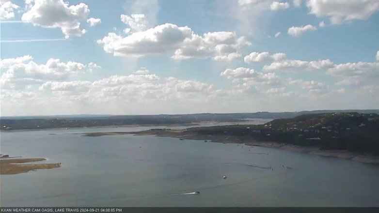 Lake Travis webcam, September 21, 2024 4:00 PM CT