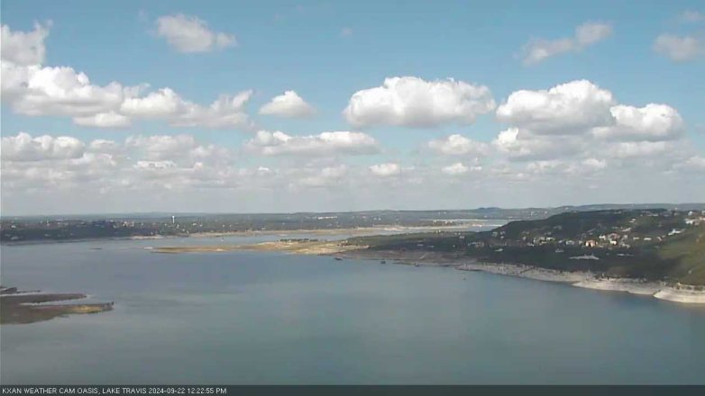 Lake Travis webcam, September 22, 2024 12:25 PM CT