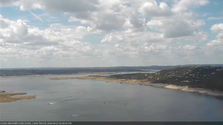 Lake Travis webcam, September 22, 2024 2:45 PM CT