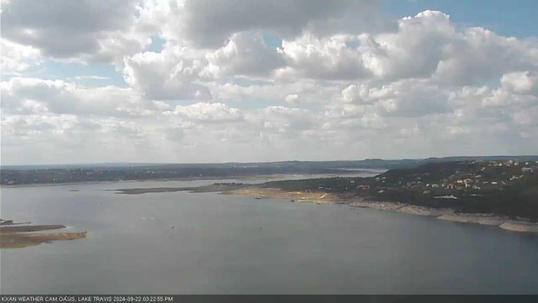 Lake Travis webcam, September 22, 2024 3:25 PM CT