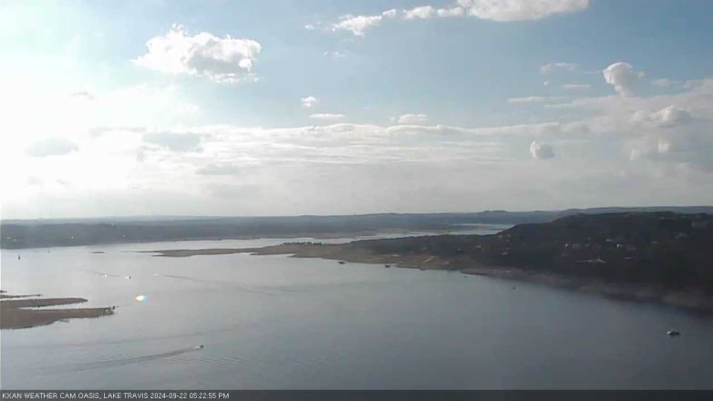 Lake Travis webcam, September 22, 2024 5:25 PM CT