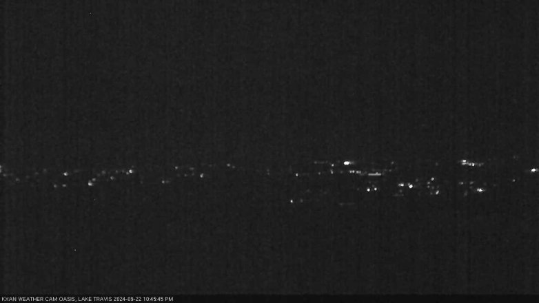 Lake Travis webcam, September 22, 2024 10:45 PM CT