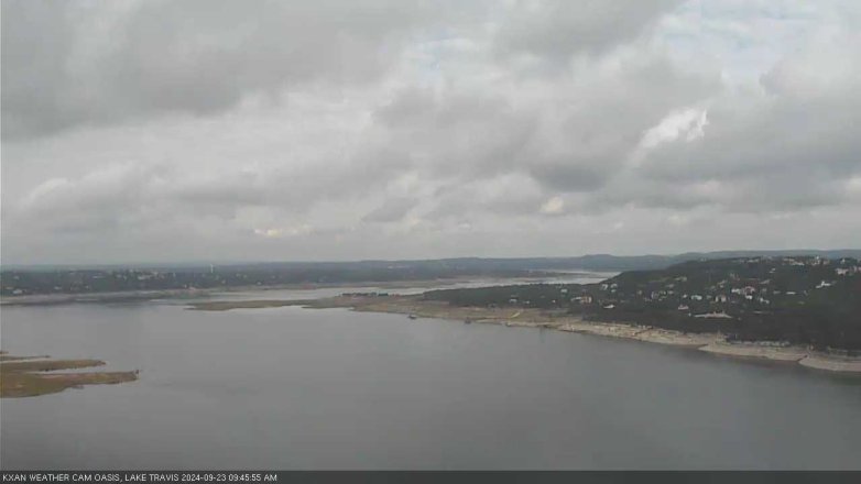 Lake Travis webcam, September 23, 2024 9:45 AM CT