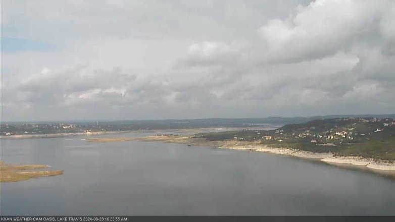 Lake Travis webcam, September 23, 2024 10:25 AM CT