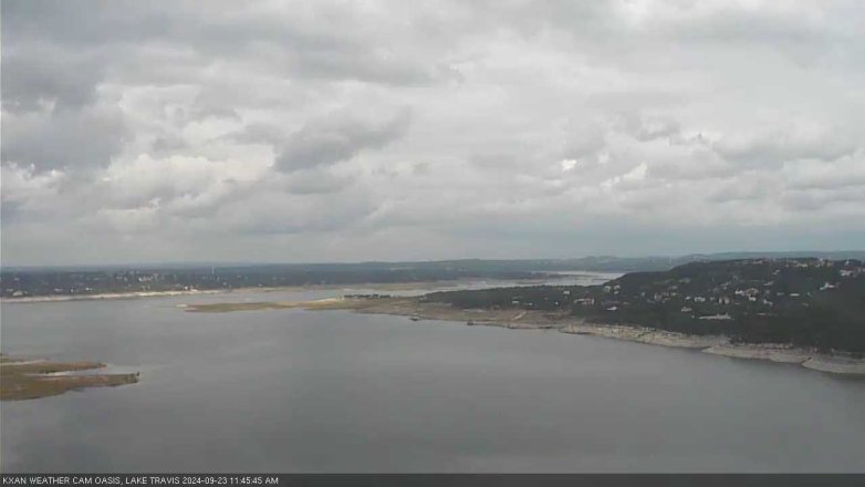 Lake Travis webcam, September 23, 2024 11:45 AM CT