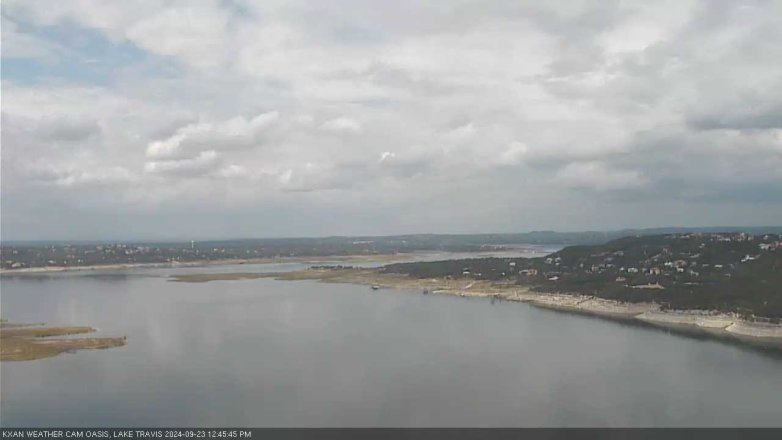 Lake Travis webcam, September 23, 2024 12:45 PM CT