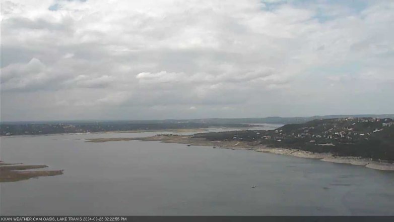 Lake Travis webcam, September 23, 2024 2:25 PM CT