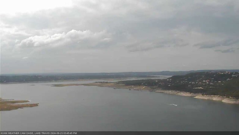 Lake Travis webcam, September 23, 2024 3:45 PM CT