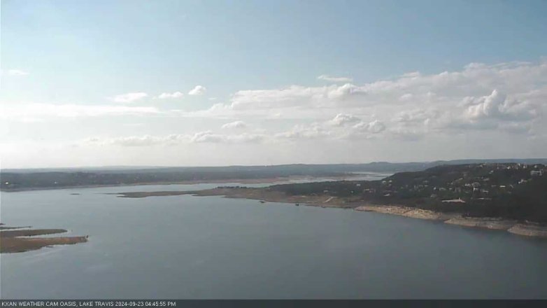Lake Travis webcam, September 23, 2024 4:45 PM CT