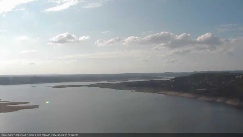 Lake Travis webcam, September 23, 2024 5:25 PM CT