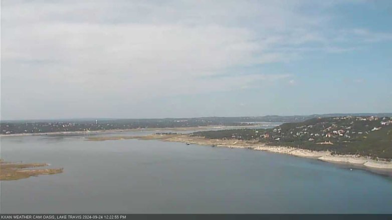 Lake Travis webcam, September 24, 2024 12:25 PM CT