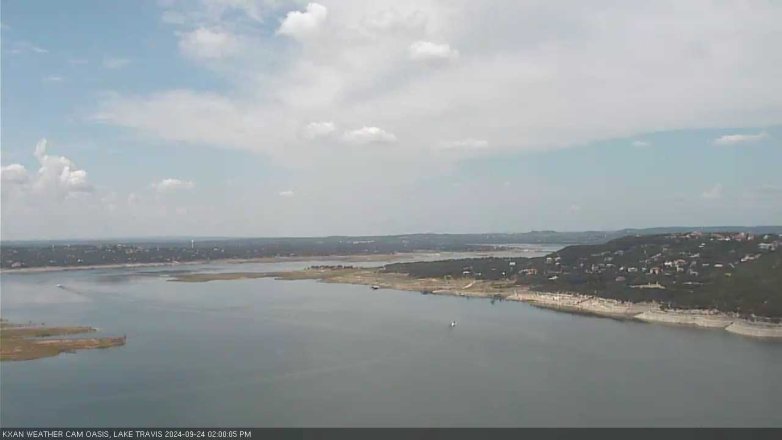 Lake Travis webcam, September 24, 2024 2:00 PM CT