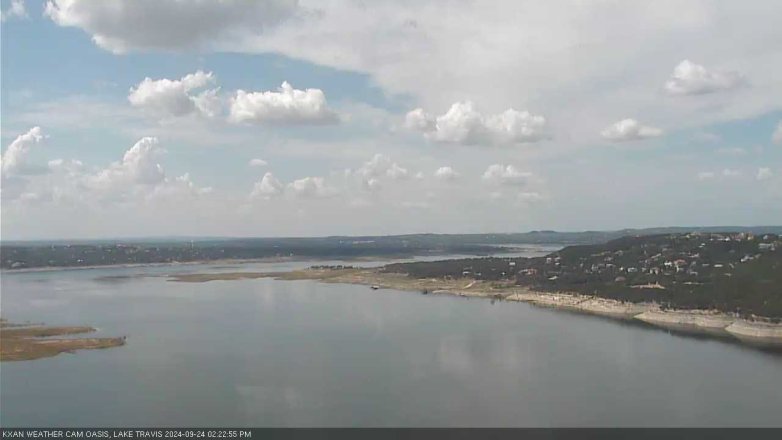 Lake Travis webcam, September 24, 2024 2:25 PM CT