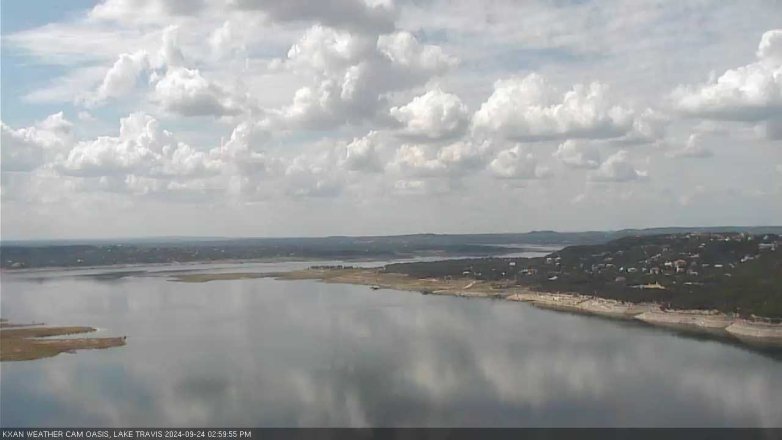 Lake Travis webcam, September 24, 2024 3:00 PM CT