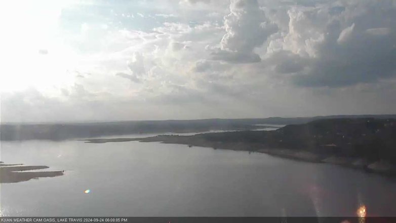 Lake Travis webcam, September 24, 2024 6:00 PM CT