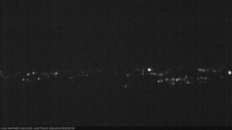 Lake Travis webcam, September 24, 2024 10:00 PM CT