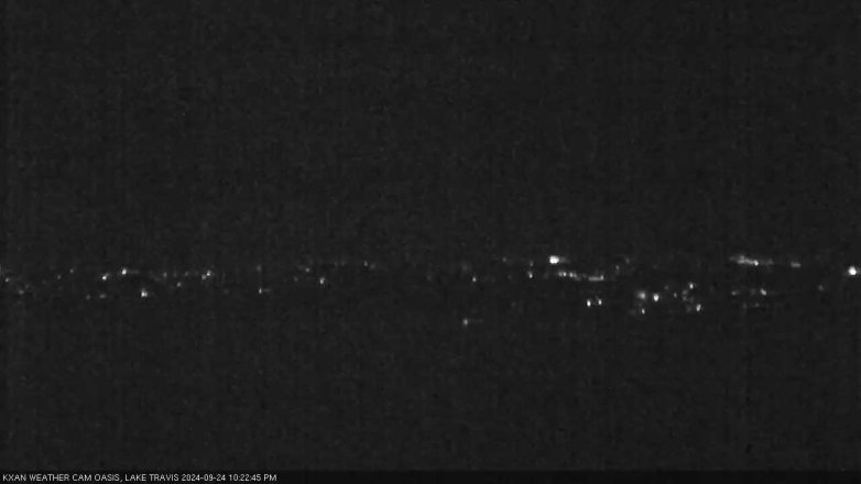 Lake Travis webcam, September 24, 2024 10:25 PM CT