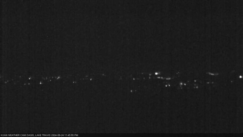 Lake Travis webcam, September 24, 2024 11:45 PM CT