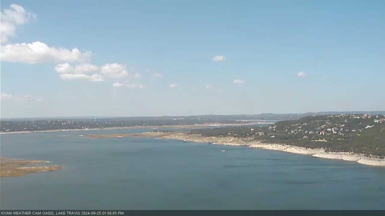 Lake Travis webcam, September 25, 2024 1:00 PM CT