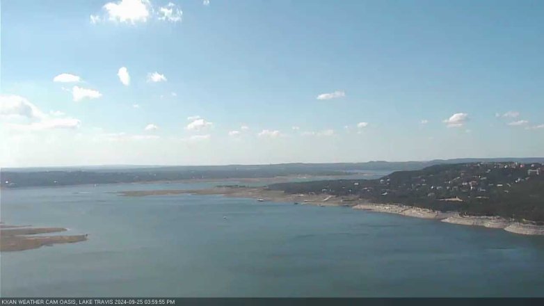 Lake Travis webcam, September 25, 2024 4:00 PM CT