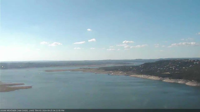 Lake Travis webcam, September 25, 2024 4:25 PM CT