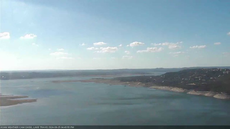 Lake Travis webcam, September 25, 2024 4:45 PM CT