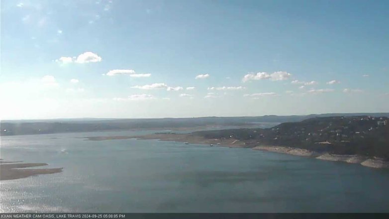Lake Travis webcam, September 25, 2024 5:00 PM CT