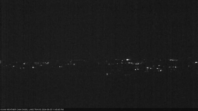 Lake Travis webcam, September 25, 2024 11:45 PM CT