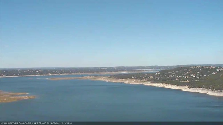 Lake Travis webcam, September 26, 2024 12:25 PM CT