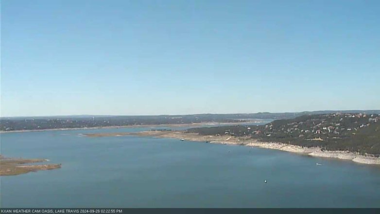 Lake Travis webcam, September 26, 2024 2:25 PM CT