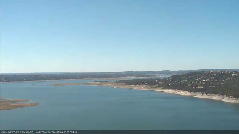 Lake Travis webcam, September 26, 2024 3:00 PM CT
