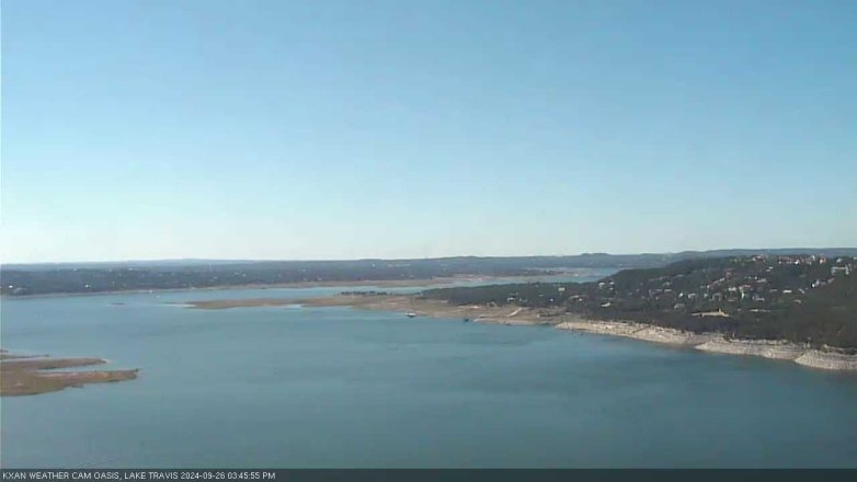 Lake Travis webcam, September 26, 2024 3:45 PM CT
