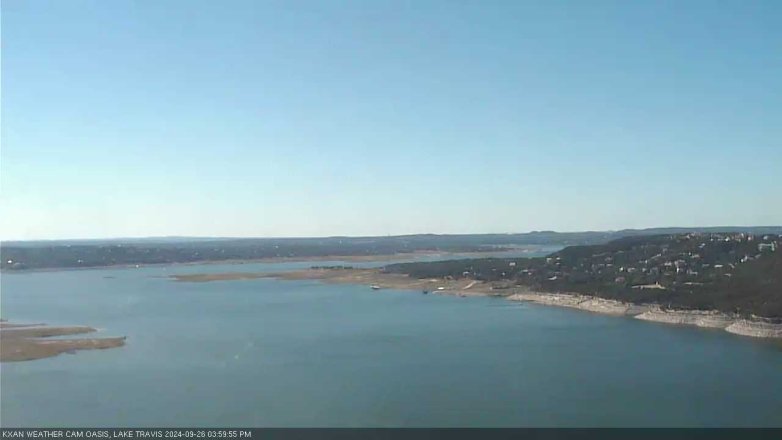 Lake Travis webcam, September 26, 2024 4:00 PM CT