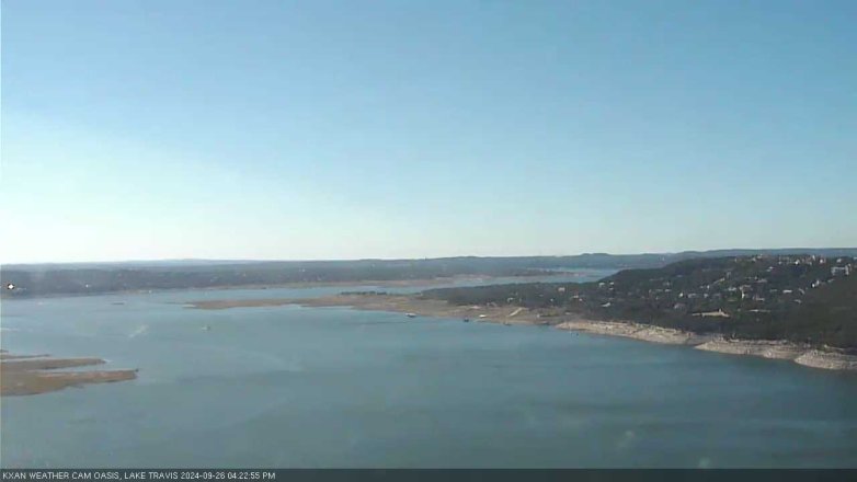Lake Travis webcam, September 26, 2024 4:25 PM CT
