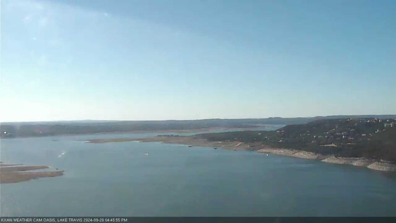 Lake Travis webcam, September 26, 2024 4:45 PM CT