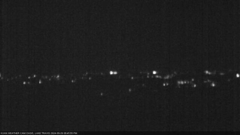 Lake Travis webcam, September 26, 2024 8:45 PM CT
