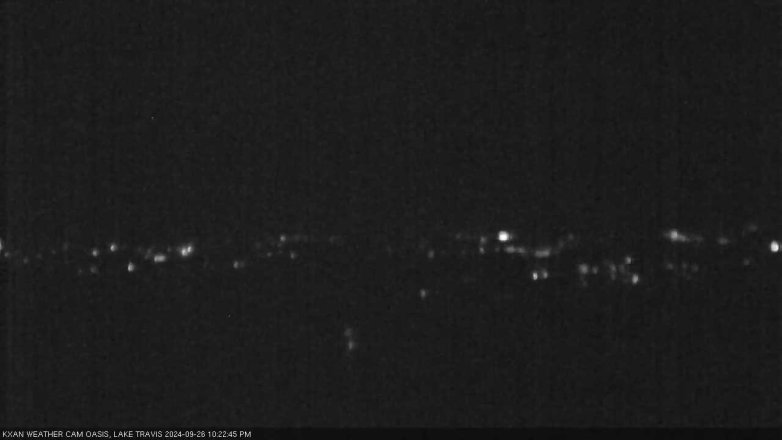 Lake Travis webcam, September 26, 2024 10:25 PM CT
