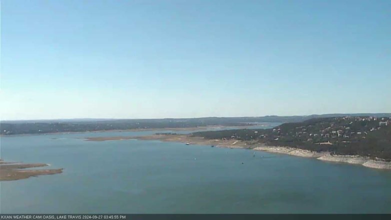 Lake Travis webcam, September 27, 2024 3:45 PM CT