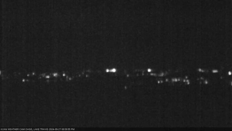 Lake Travis webcam, September 27, 2024 9:00 PM CT