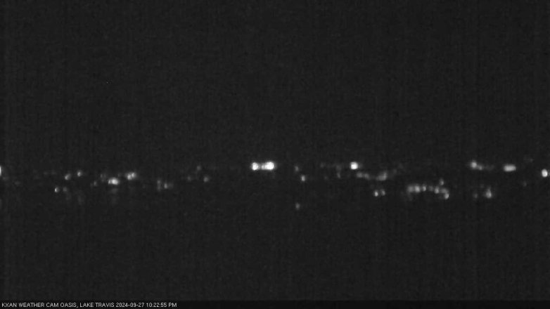 Lake Travis webcam, September 27, 2024 10:25 PM CT