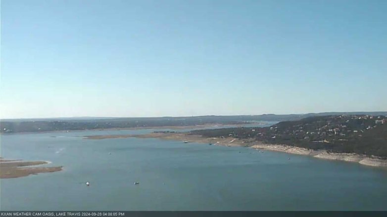 Lake Travis webcam, September 28, 2024 4:00 PM CT