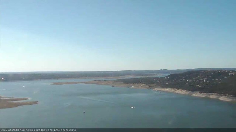 Lake Travis webcam, September 28, 2024 4:25 PM CT