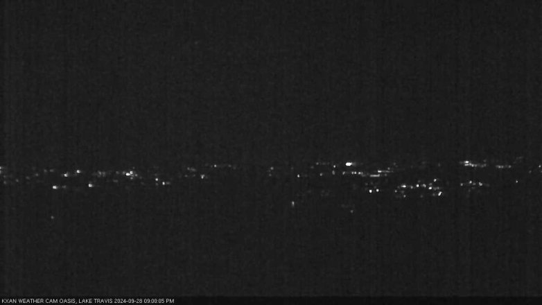 Lake Travis webcam, September 28, 2024 9:00 PM CT